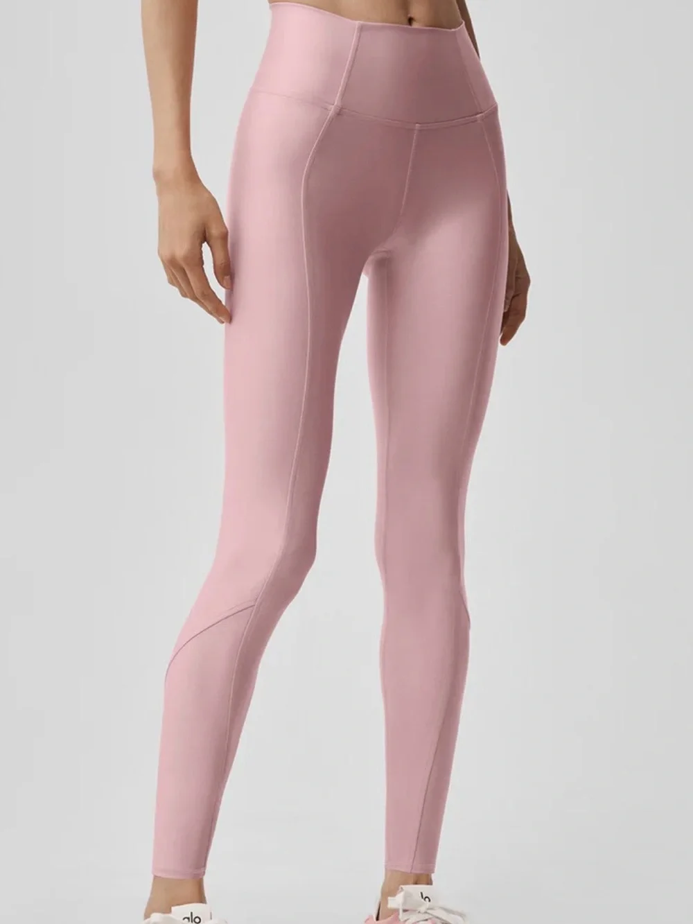 ALO Yoga Airlift High Waist 7/8 Fine Line Legging in Vintage Pink Size S. NWT